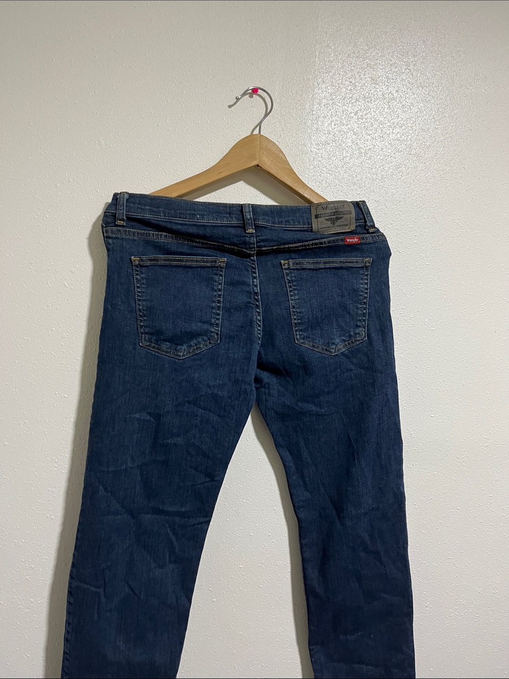 Wrangler Kids Dark Blue Straight Leg Jeans